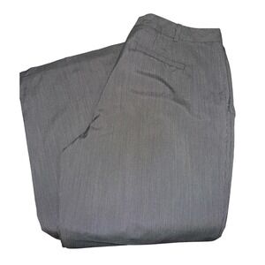 Van Heusen Studio Women's Gray Pinstripe Stretch‎ Dress Pants Size 12